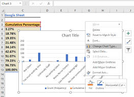 How To Make A Pareto Chat In Excel And Google Sheet Excelchat