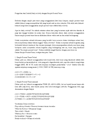 To give information about mrs. Contoh Soal Simple Routine Task Beserta Jawabannya