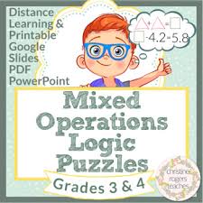 Develop logical reasoning skills with cuemath's math puzzle cards. Logic Puzzles For 3rd Grade Worksheets Teaching Resources Tpt