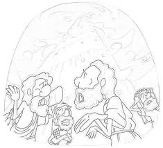 Several people ever heard about the story of the tower of babel. Tower Of Babel Coloring Page