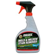 How to remove mold from clothes with bleach. Moldex 32 Oz Instant Mold And Mildew Stain Remover 7010 The Home Depot