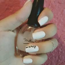 Nails Withe Unas Blancas Love Mate Nails Nail Polish Polish