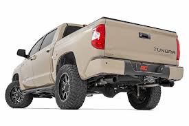 Trd performance dual exhaust system. Dual Cat Back Exhaust System W Black Tips 09 20 Toyota Tundra V8 4 6l 5 7l Rough Country 96012