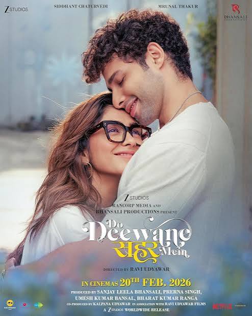 Do Deewane Seher Mein (2026) movie poster