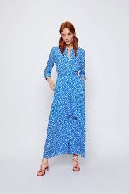 Bild 1 von langes kleid mit verzierung auf der brust von zara: Pin Auf Goodbuy