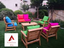 طقم كنب خارجي للحدائق من انتاج مفروشات Abu Ghali Furniture Facebook