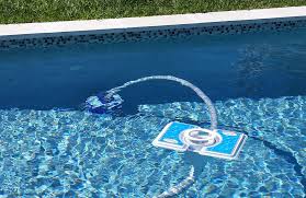 A Moving Pool Skimmer Attach The Skim A Round Moving Pool Skimmer To Your Existing Pool Vacuum And Watch It Move Around The Pool Skimmer Diy Pool Pool Decor