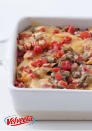 Beef enchiladas with meat and cheese filling, corn tortillas & a. Beef Enchilada Bake Recipe Kraft Recipes Recipes Mexican Food Recipes Beef Enchiladas