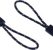 Coshar 10Pcs Zipper Tab Replacement Zipper Pull Cord Pulls Extender for  Backpack, Handbags, Jackets, Clothes, Sewing Crafts Projects (Black and  White ...