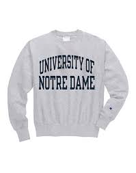 Tommy hilfiger white/grey striped rugby shirt m. Sweatshirt Mens Champion Life Reverse Weave Ncaa Notre Dame Fighting Irish Silver Grey Uk
