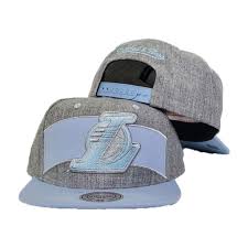 Most popular in los angeles lakers. Mitchell Ness Grey Light Blue Los Angeles Exclusive Fitted Inc