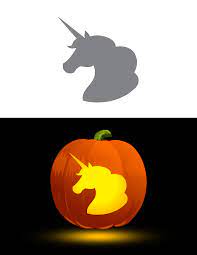 Check spelling or type a new query. Printable Easy Unicorn Head Pumpkin Stencil