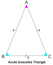 Whereas, based on angles, the types of triangles are acute angled, obtuse angled and right. Acute Angled Triangle Definition Example Area Perimeter Find Formula