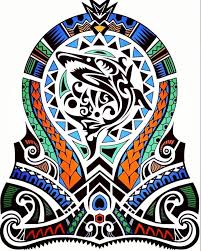 100 Colored Polynesian Maori Half Sleeve Tattoo Design Designer Andrija Proti Half Sleeve Tattoos Designs Maori Tattoo Tattoo Sleeve Designs