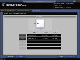Konica minolta bizhub c25 xps. Utility Counter Paper Setting Paper Profile Setting