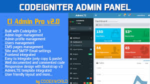 Codeigniter Admin Panel Codexworld Admin Panel Admin Admin Login