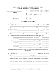 Getting sole custody is going to be a battle. Emergency Child Custody Papers Pa Fill Online Printable Fillable Blank Pdffiller