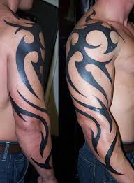 Tribal Sleeve Tattoo 70 Awesome Tribal Tattoo Designs 3 3 Samoantattoos Tribal Tattoos For Men Tribal Tattoos Tribal Arm Tattoos
