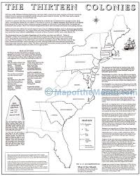 The Thirteen Colonies Map Maps For The Classroom Thirteen Colonies Map Thirteen Colonies 13 Colonies Map