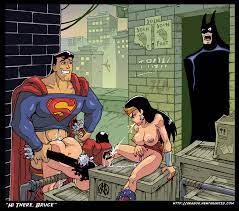 DC Superhelden Orgie Porn
