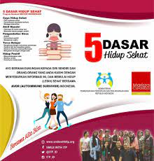 Lima Dasar Hidup Sehat Ldhs Adalah Program Nasional Yang Digagas Oleh Kementerian Pemberdayaan Perempuan Dan Perlindun Kesehatan Hidup Sehat Gaya Hidup Sehat