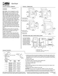 Estate Egd4300t Clothes Dryer User Manual Manualzz Com
