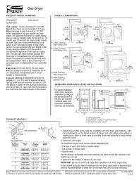 estate egd4300t clothes dryer user manual manualzz com