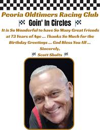Happy Birthday Wishes to Michael Mennel from Peoria Oldtimers Racing Club