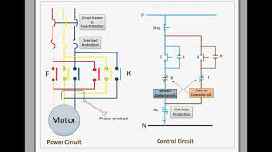 It's useful for turning on and off devices by high or low temperature. Control Circuit For Forward And Reverse Motor Youtube