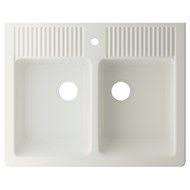 Domsjo Cift Gozlu Eviye Beyaz 83x66 Cm Ikea Fikirleri Ikea Mutfak