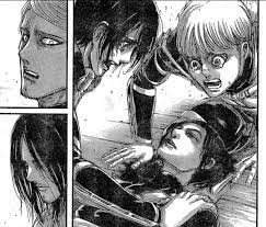 Sasha blouse (サシャ・ブラウス sasha burausu?) was a member of the survey corps and one of the few former members of the 104th training corps, of which she was ranked 9th best, that decided to join the regiment, upon coming into contact with eren's strong desire to eliminate the titans. A Not Spoiler Free Blog Mikasa S Reaction On Sasha S Death Was The Most