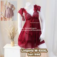 Untuk pemesanan, harap mencantumkan warna pilihan yang dikehendaki. Transparan Lingerie M L Xl Xxl Baju Tidur Premium Seksi Cantik Hot Ukuran Besar Jumbo Big Size 990 Senilai Rp147 250