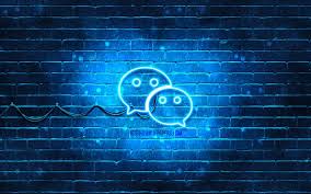 You have come to the right place! Herunterladen Hintergrundbild Wechat Blau Logo 4k Blaue Ziegelwand Wechat Logo Soziale Netzwerke Wechat Neon Logo Wechat Fur Desktop Kostenlos Hintergrundbilder Fur Ihren Desktop Kostenlos