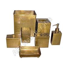 Ariel cambridge 37 floor mounted single basin vanity set with wood cabinet, marble vanity top, and right offset oval bathroom sink model: Brass Bathroom Sets à¤¬ à¤¥à¤° à¤® à¤¸ à¤Ÿ In Peer Gali Moradabad A B I Handicrafts Id 2749856991