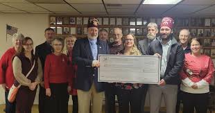 Eastern Star donates to Shriners Children's Hospital
