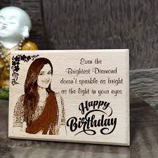 27 cute anniversary gifts for any boyfriend. Customized Wooden Happy Birthday Frame Gifts For Girlfriend And Boyfriend 10 X 8 Inch