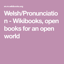 Pin On Welsh Learners