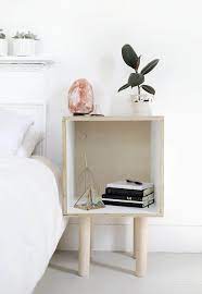 Any space left over between that distance and your ceiling is fair game for upper cabinets. 20 Diy Budget Bedside Table Ideas The Kindest Way