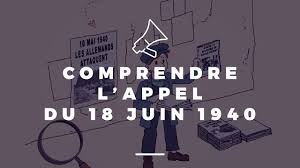 Le 18 juin, winston churchill l'autorise à lancer son appel au micro de la bbc. Comprendre L Appel Du 18 Juin 1940 Par Le General De Gaulle Youtube