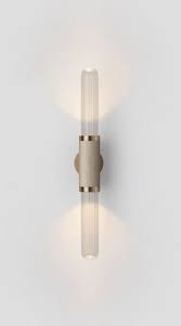 Instead of having two sconces just as there are two mirrors and a double vanity, the design uses four sconces to break the monotony of pairs. 170 Light Ideas