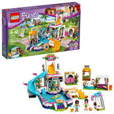 Lego Friends Heartlake Summer Pool 41313 589 Pieces Walmart Com In 2020 Lego Friends Toys For Girls Legos