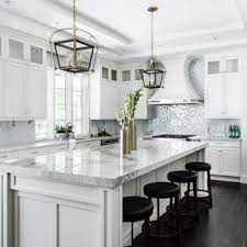 Shaker style cabinets and raised and recessed white kitchens can give a sleek and clean feel, but remember you may have to do a bit more explore the beautiful kitchen ideas photo gallery and find out exactly why houzz is the best. 75 Beautiful Green Kitchen Pictures Ideas May 2021 Houzz