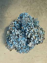 Get up to 70% off now! 14 Dried Hydrangeas Flowers With Stems Shades Of Blue