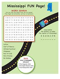 Pixie dust, magic mirrors, and genies are all considered forms of cheating and will disqualify your score on this test! Mississippi Fun Facts Worksheet Education Com