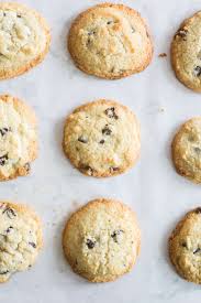 Low sugar banana chocolate chip cookiesoatmeal with a fork. Keto Chocolate Chip Cookies Recipe Sugar Free The Hungry Elephant