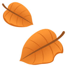 999+ arti simbol emoticon & emoji lengkap. Daun Berguguran Emoji