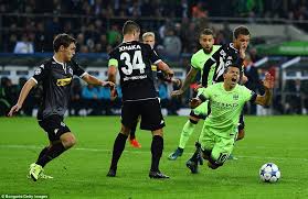 City vs monchengladbach i uefa champions league 2020/2021. Borussia Monchengladbach 1 2 Man City Aguero Scores 90th Minute Pen Manchester City Football Europe Uefa Champions League