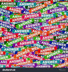 Group Colorful Answer Label Background Question Stock Illustration  126820973 | Shutterstock