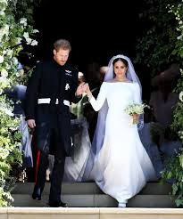 Meghan markle's wedding dress has been designed by the acclaimed british designer, clare waight keller. Meghan Markle Wedding Dress On Display At Windsor