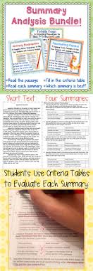 Summary Analysis Bundle 27 Passages For Strategic Test Prep Distance Learning Expository Text Teaching Summary Summary Activities